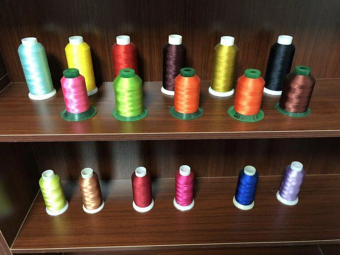 2 réteges hímzés szál