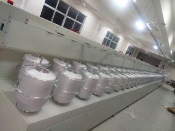 Teljes rozsdamentes menet töltőanyag csavaró gép